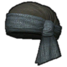 Linen Turban of Slaying (Blue)