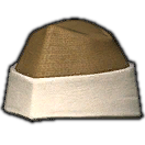Linen Wedge Cap (Yellow)